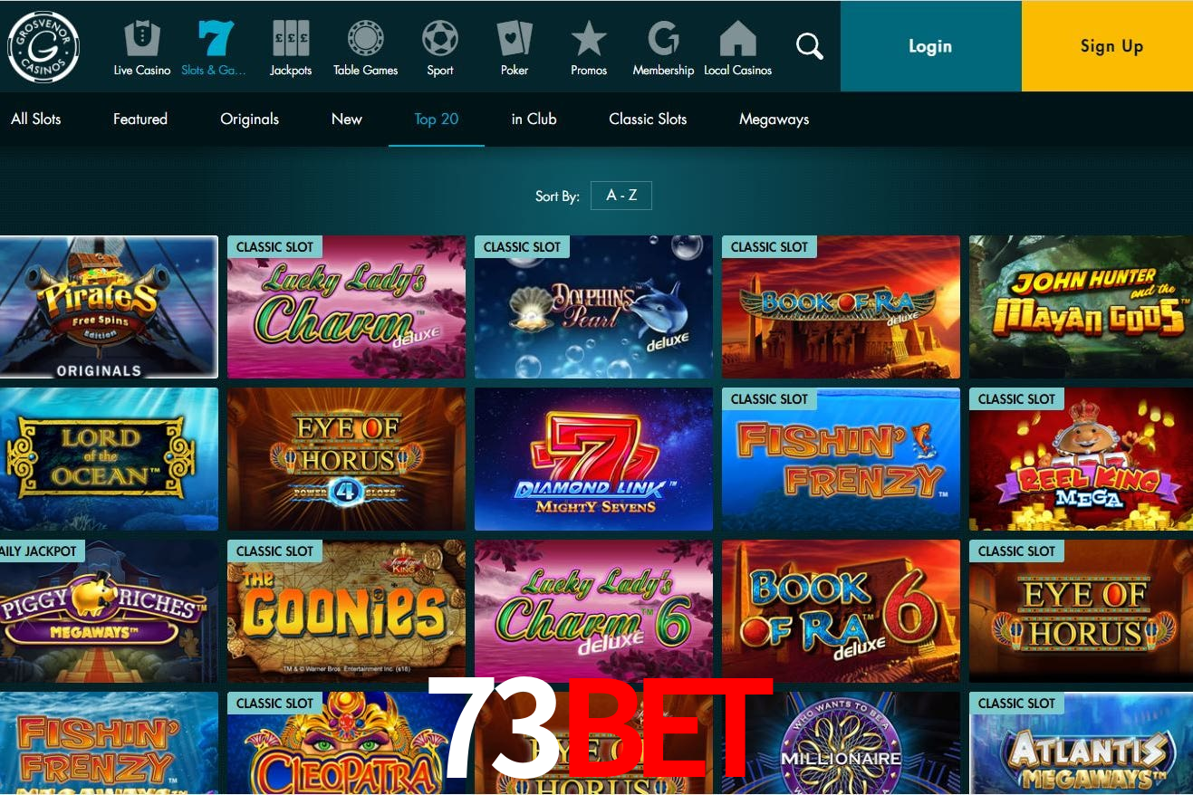 Descubra o Mundo do Cassino Online com 73Bet